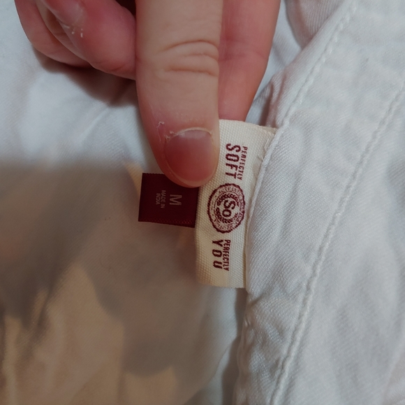 White Button Up - Picture 4 of 4